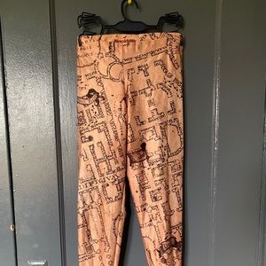 BlackMilk Harry Potter Marauder’s Map Leggings